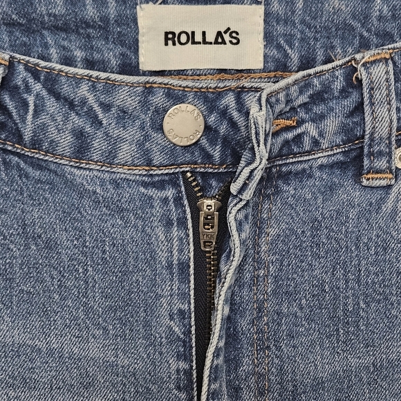 38 ROLLA'S MILLER SKINNY SIOXIE WORN DISTRESSED JEANS WOMEN'S SIZE 26 - Picture 8 of 14